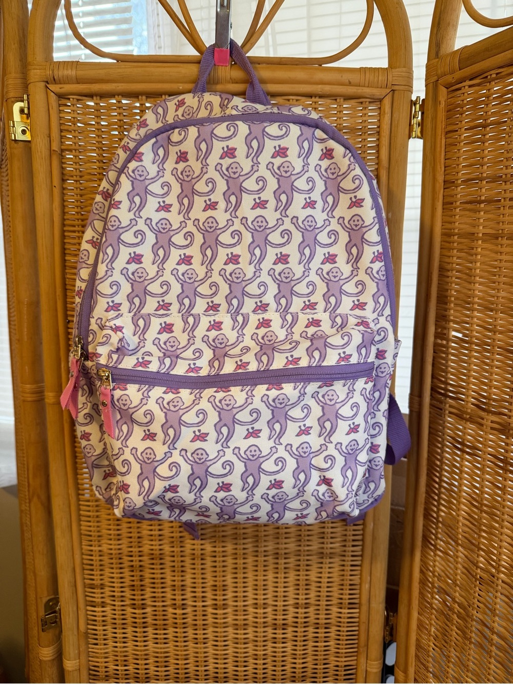 Roller Rabbit Pottery Barn Lilac Backpack